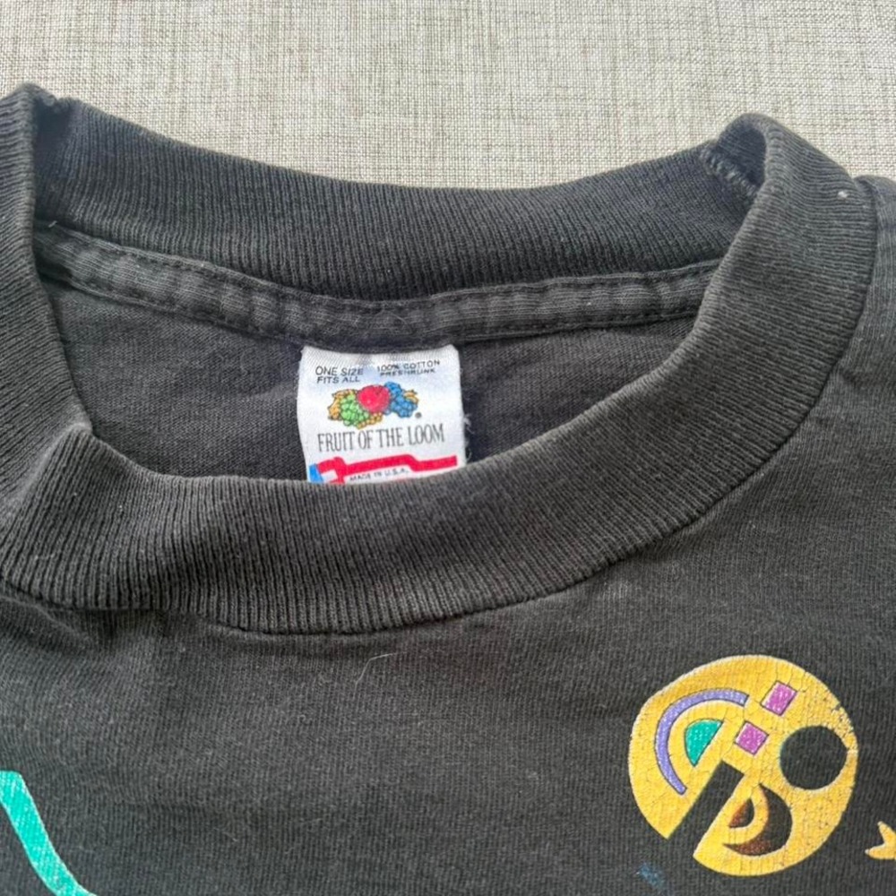 Vintage Susan Costello single stitch Fruit of the Loom tag made in USA‎ T Shirt - Picture 5 of 7